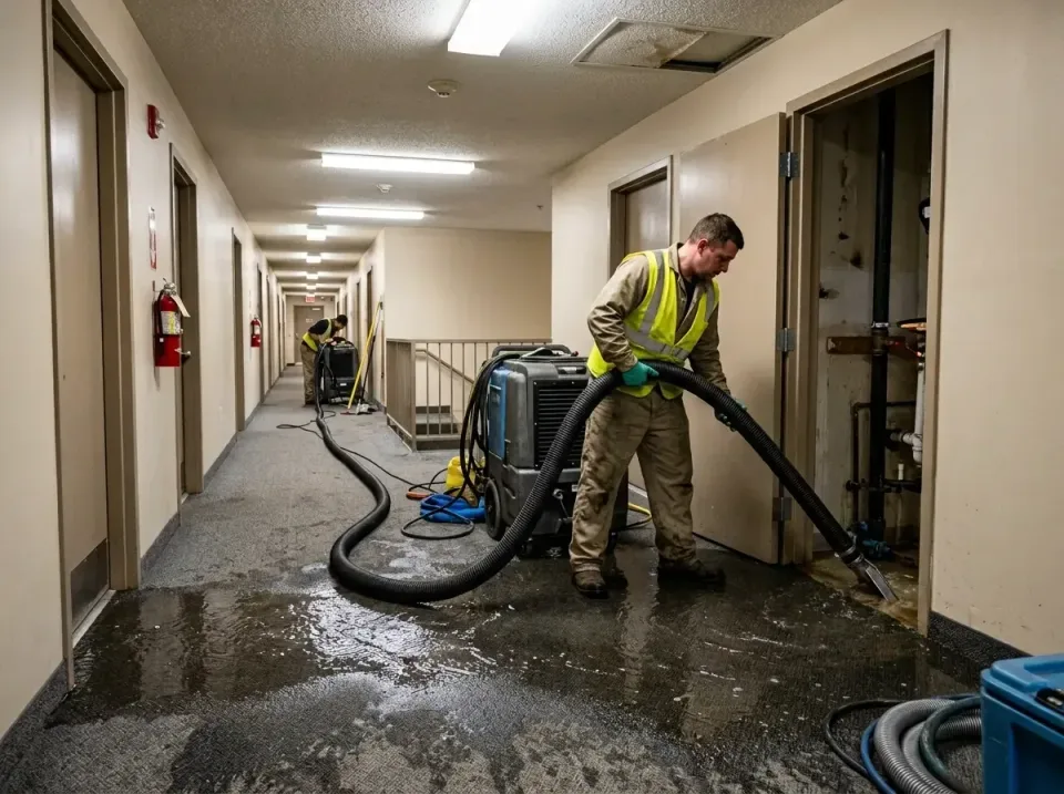 multi-unit-apartment-hallway-f-005 — frequently asked questions, Emergency Burst Pipe Water Extraction & Removal in Newark,…